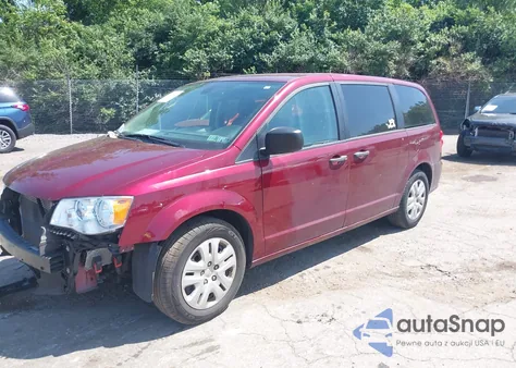 2019 Dodge Grand Caravan Se z USA, uszkodzony, nr VIN 2C4RDGBG2KR792367